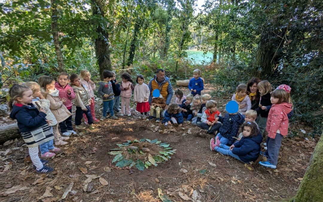Sortie pédagogique des PS-MS au centre Rosquerno